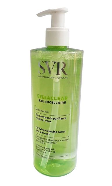 Hướng dẫn sử dụng Nước tẩy trang SVR Sebiaclear