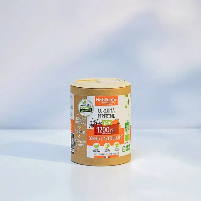 Vi&ecirc;n uống Tinh bột nghệ hữu cơ Nat&Form