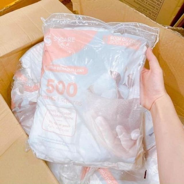 B&ocirc;ng Tẩy Trang S Care