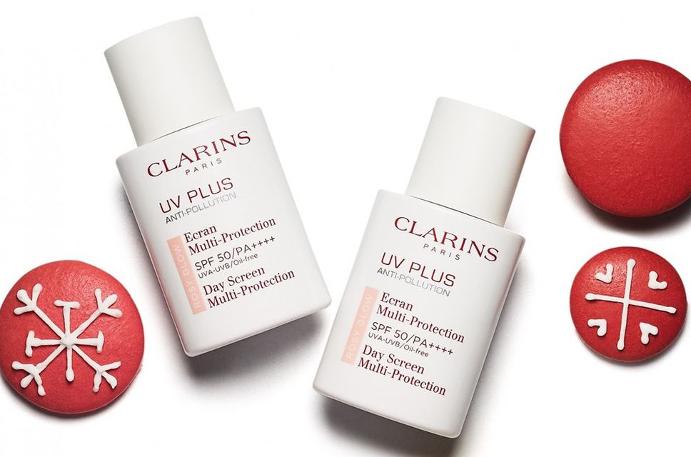 Kem Chống Nắng Clarins UV Plus Rosy Glow