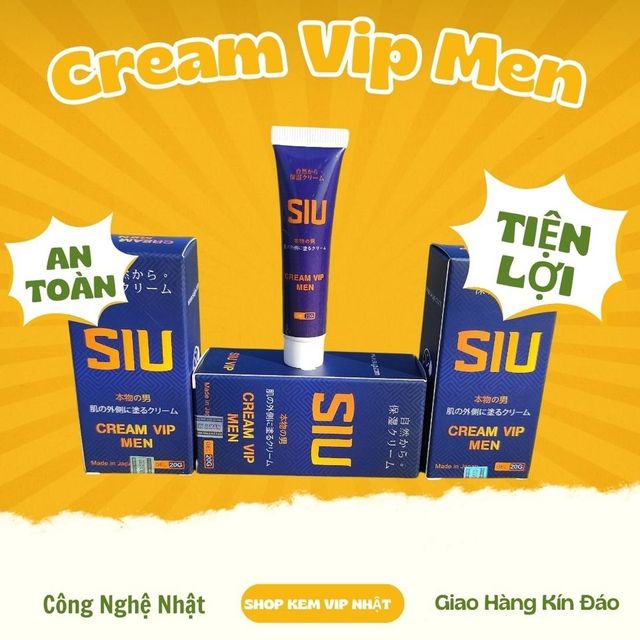 Kem SIU Cream cho nam giới