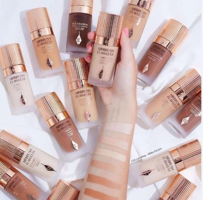 Kem Nền Charlotte Tilbury Airbrush Flawless Foundation Tone 1 Neutral 30ml