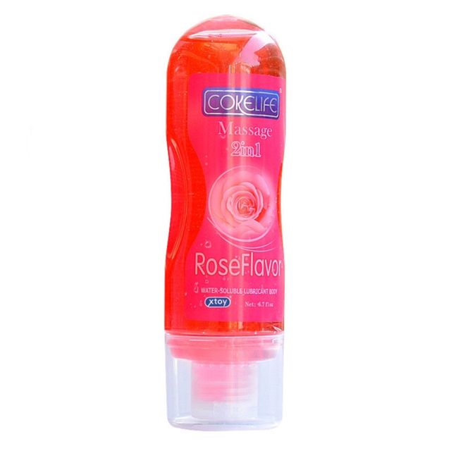 Gell B&ocirc;i Trơn Cokelife Massage Hương Hoa Hồng Chai 100ml