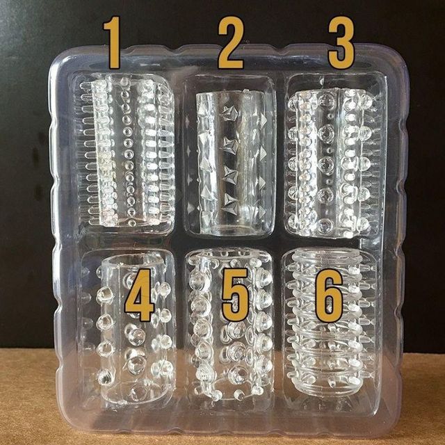 Bộ 6 Đệm Silicon Hầm Hố Mềm Mại