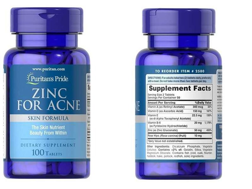 Vi&ecirc;n kẽm Zinc for Acne