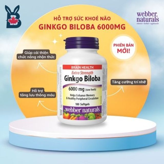 Th&agrave;nh phần bổ n&atilde;o Ginkgo Biloba