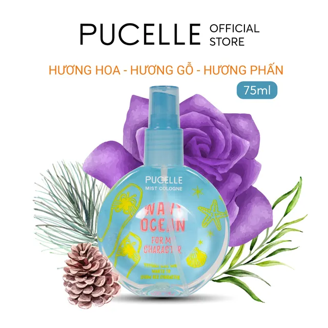 Nước Hoa PUCELLE Mist Cologne Wavy Ocean
