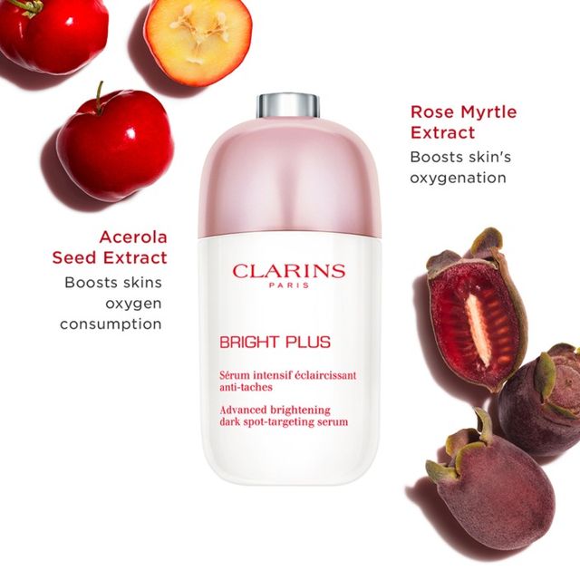 Clarins bright plus advanced brightening dark spot-targeting serum