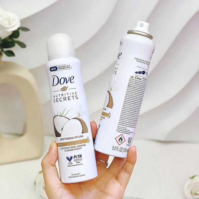 Xịt khử m&ugrave;i Dove Secrets Dừa