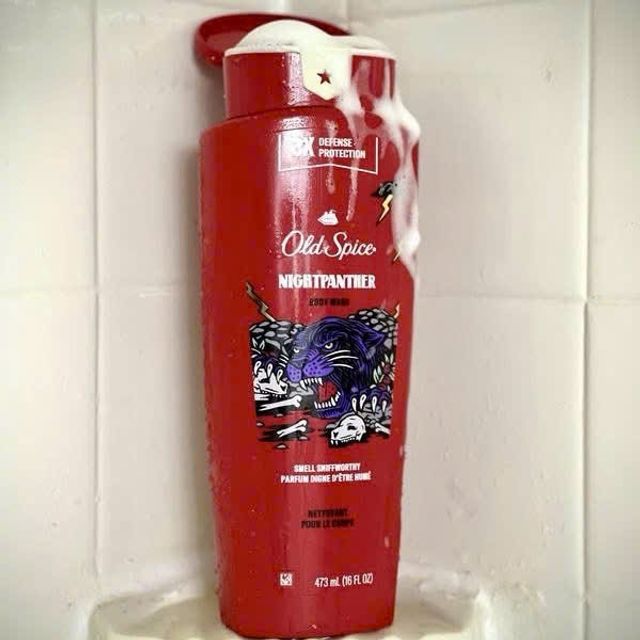 Gel Tắm Old Spice NightPanther Hương Mạnh Mẽ