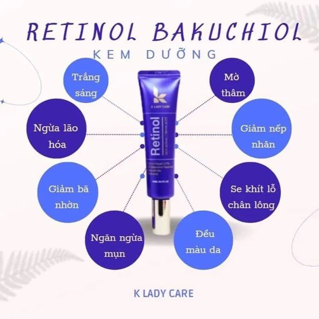 Kem Dưỡng Trẻ H&oacute;a Da K Lady Care Retinol