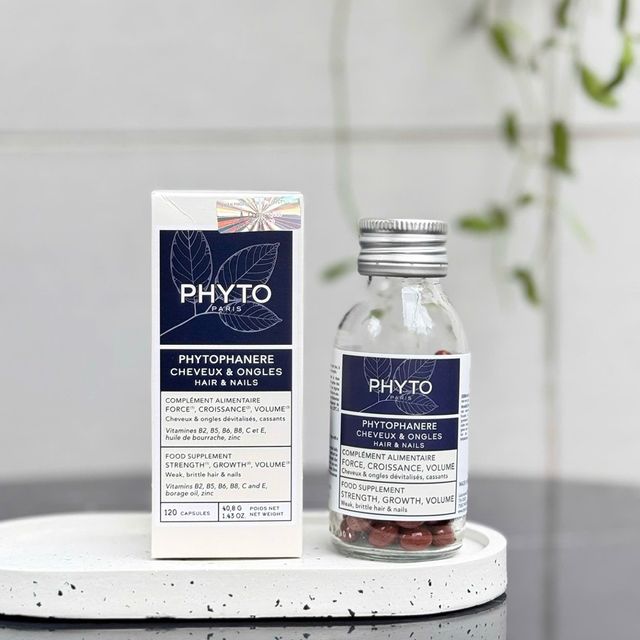 Vi&ecirc;n Uống Dưỡng T&oacute;c & M&oacute;ng Phyto Phytophanere - Hỗ trợ t&oacute;c d&agrave;y khỏe v&agrave; m&oacute;ng chắc đẹp