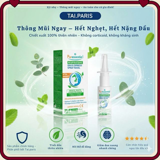 Xịt Mũi sản phẩm thảm thực Sinus Express