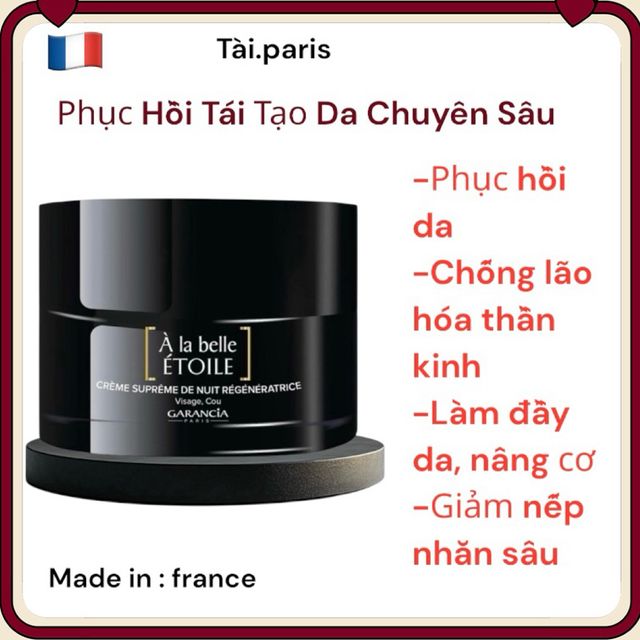 Kem Dưỡng Đ&ecirc;m Ngăn L&atilde;o H&oacute;a Garancia