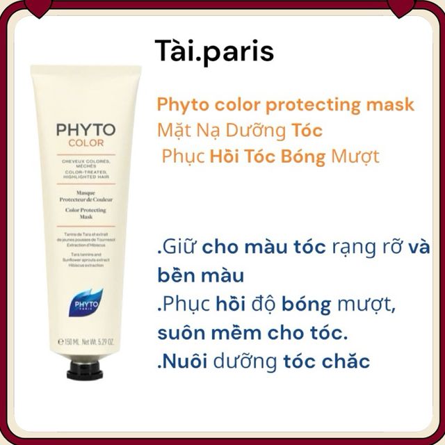 Mặt Nạ Dưỡng T&oacute;c Kh&oacute;a M&agrave;u Phyto Color Protecting Mask 150ml