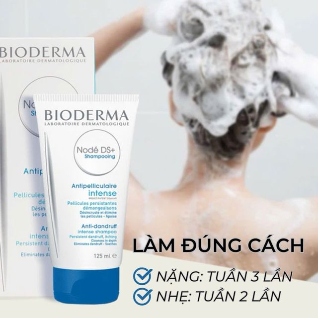 Dầu Gội Giảm G&agrave;u Bioderma Nod&eacute; DS+ 125ml