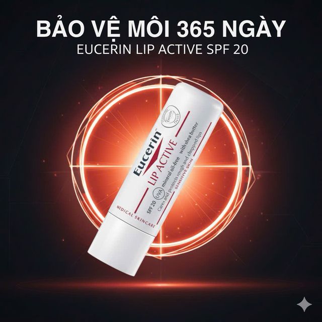 Son m&ocirc;i Eucerin trong suốt