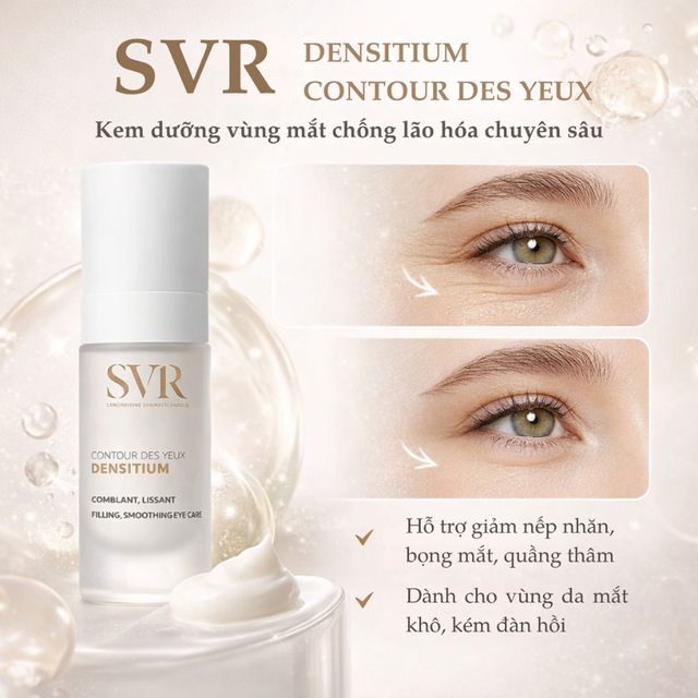Kem Dưỡng Mắt hỗ trợ sức khỏe SVR Densitium