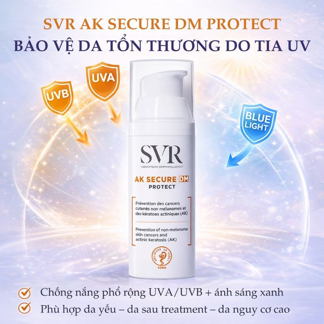 Kem Chống Nắng SVR AK Secure DM Protect SPF50+
