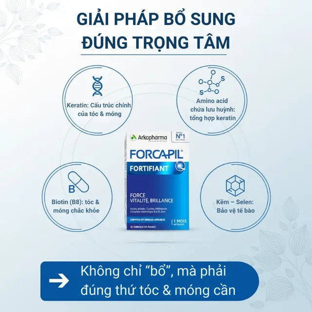 Vi&ecirc;n Uống Arkopharma Forcapil Fortifiant