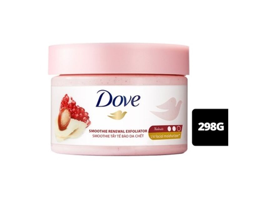 Tẩy Tế Bào Chết Dưỡng Ẩm Toàn Thân Dove Hương Lựu Đỏ - Sản Phẩm Chính Hãng Cho Làn Da Mịn Màng, Dưỡng Ẩm Mềm Mại