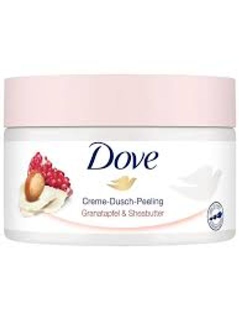 Kem tẩy tế bào chết toàn thân Dove Creme Dusch Peeling 225ml - Chăm sóc da mịn màng sáng bóng từ thương hiệu nổi tiếng Đ