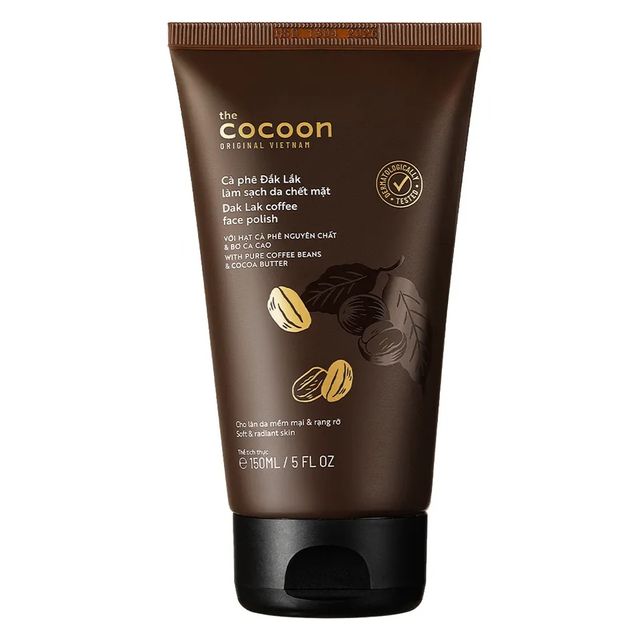 H&igrave;nh ảnh Tẩy Tế B&agrave;o Cngừng hẳn Da Mặt Cocoon