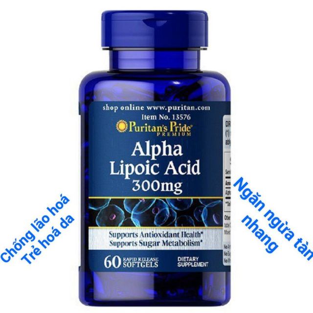 Vi&ecirc;n uống Alpha Lipoic Acid Puritan&rsquo;s Pride