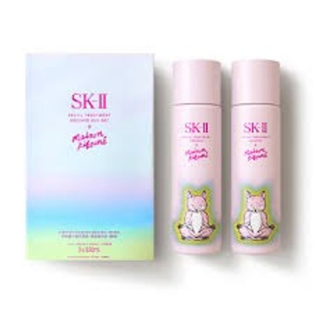 Nước Thần SK-II Facial Treatment Essence Limited Maison Kitsune 230ml - Toner Dưỡng Ẩm Chính Hãng Nhật Bản - hình ảnh thực tế