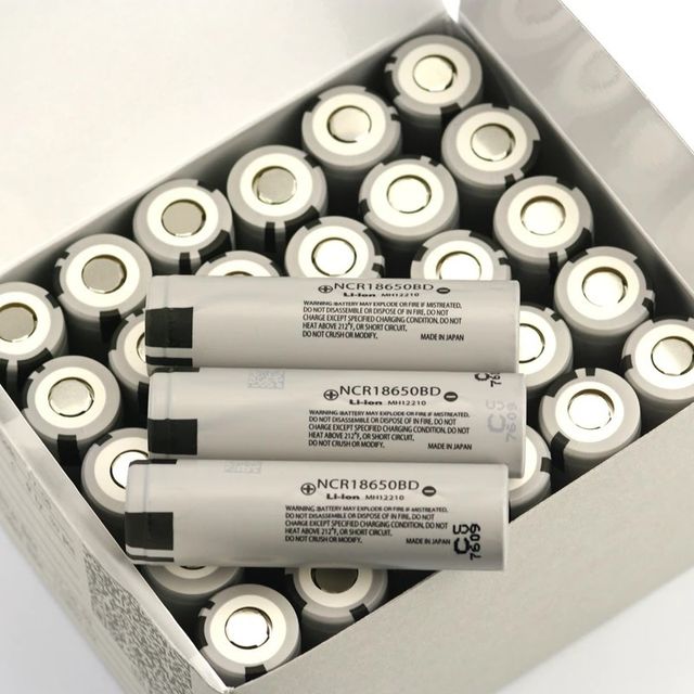 PIN 18650 PANASONIC NCR18650BD