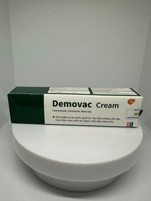 Kem b&ocirc;i da gel b&ocirc;i da Maxi gel Demovac cream