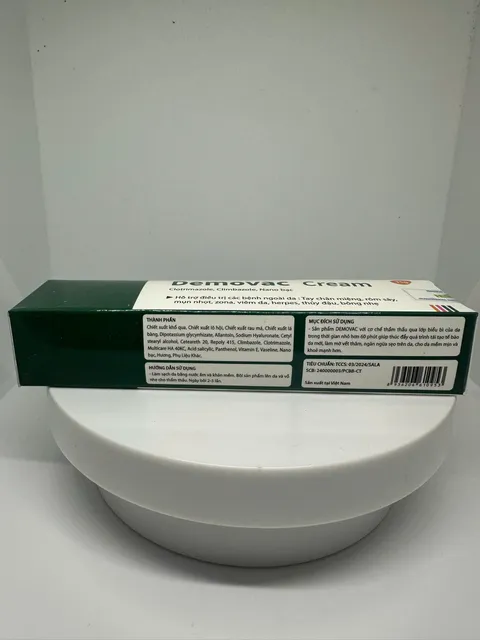 Kem b&ocirc;i da gel b&ocirc;i da Maxi gel Demovac cream