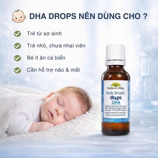 Giọt DHA Nature&rsquo;s Way Kids Smart 20ml