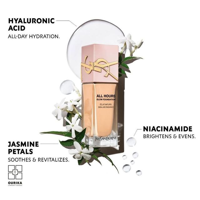 Kem Nền YSL All Hours Glow Foundation Tone LC1