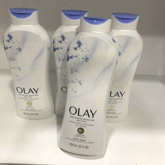 Sữa Tắm Olay Muối Biển Sea Salt 650ml - Thiết Kế