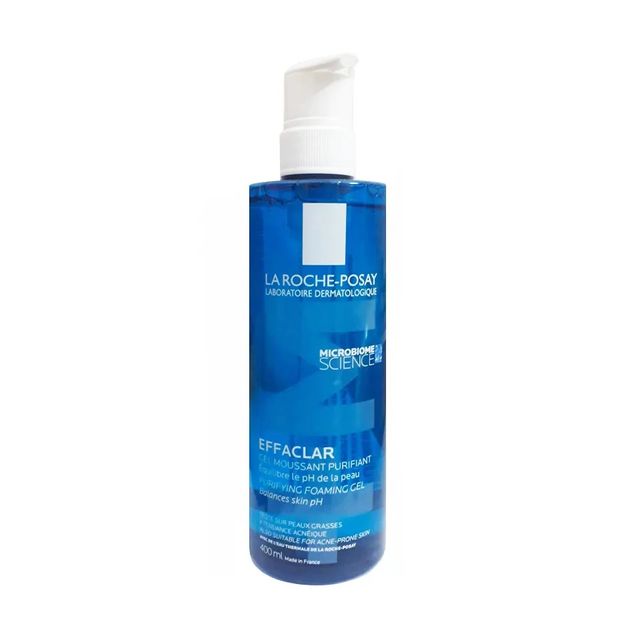 Sữa Rửa Mặt La Roche Posay Effaclar Gel - Không Chất Kích Thích Dành Cho Da Dầu Mụn, Làm Sạch Sâu, Ngăn Ngừa Mụn Chính H