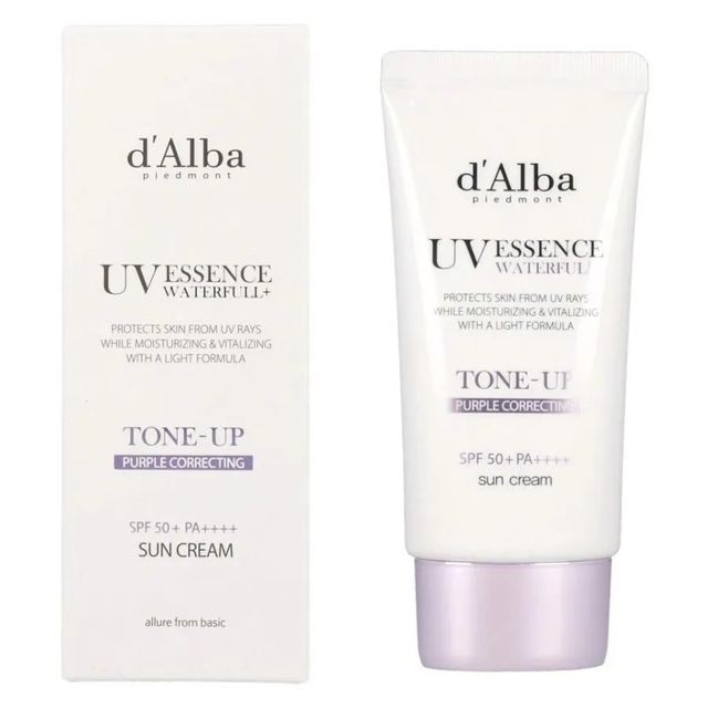 Kem Chống Nắng N&acirc;ng Tone T&iacute;m D'Alba