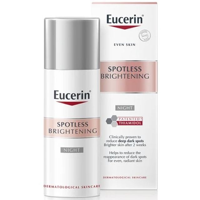 Kem Dưỡng Sáng Da Ban Đêm Eucerin Even Skin Spotless Brightening Night 50ml - Giảm Vết Thâm Nám, Đốm Nâu, Sáng Da Tự Nhi