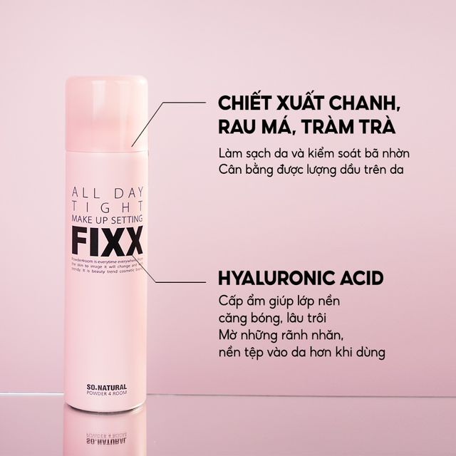 Xịt Kh&oacute;a Nền So Natural