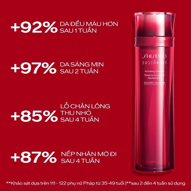 Nước thần đỏ Shiseido Eudermine Activating Essence