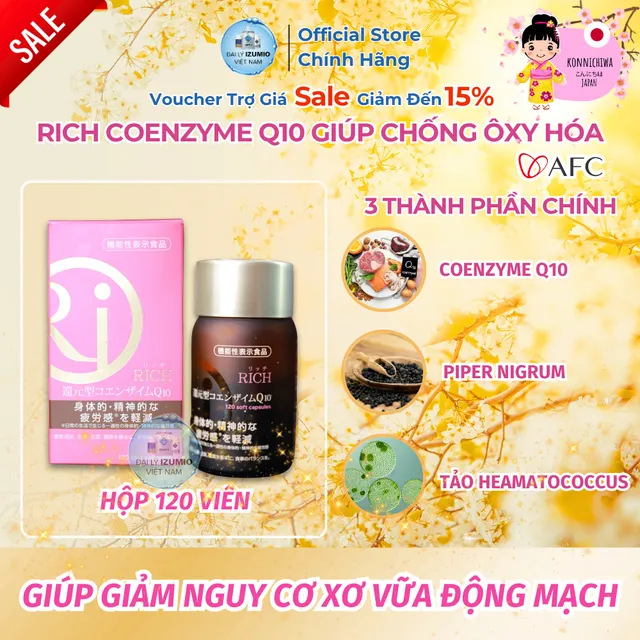 Vi&ecirc;n Uống Rich Coenzyme Q10