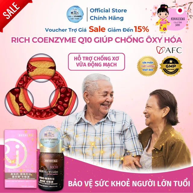 Rich Coenzyme Q10 - Hỗ Trợ Tim Mạch
