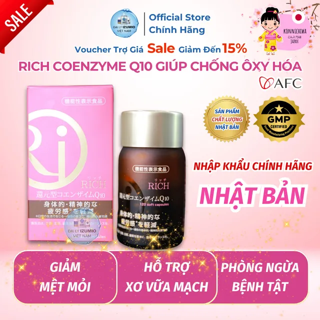 Rich Coenzyme Q10 Hỗ Trợ Tim Mạch