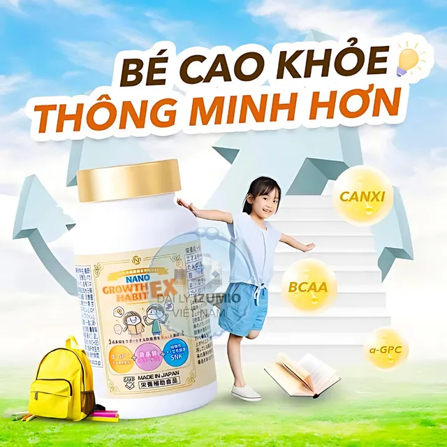 Đối tượng sử dụng Vi&ecirc;n Uống Tăng Chiều Cao Nano Growth Habit EX