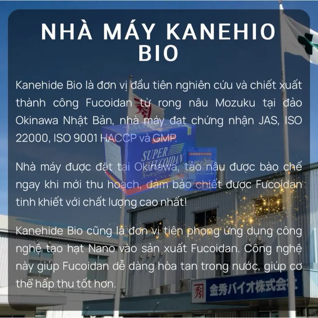 Tảo Biển Xanh Super Fucoidan Okinawa Kanehide