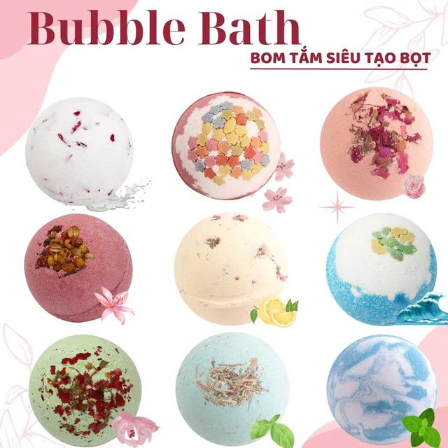 BUBBLE BATH Tạo Bọt thả bồn tắm