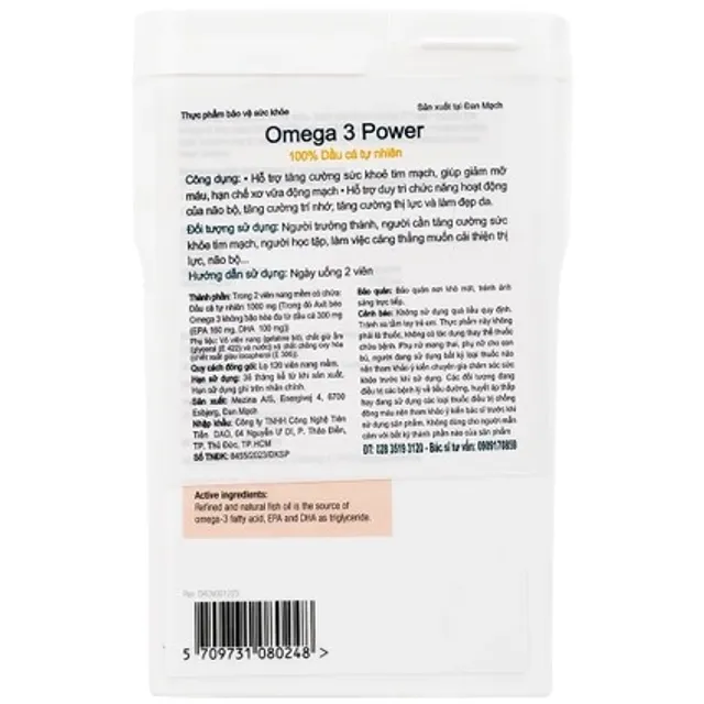 Vi&ecirc;n uống Omega 3 Power