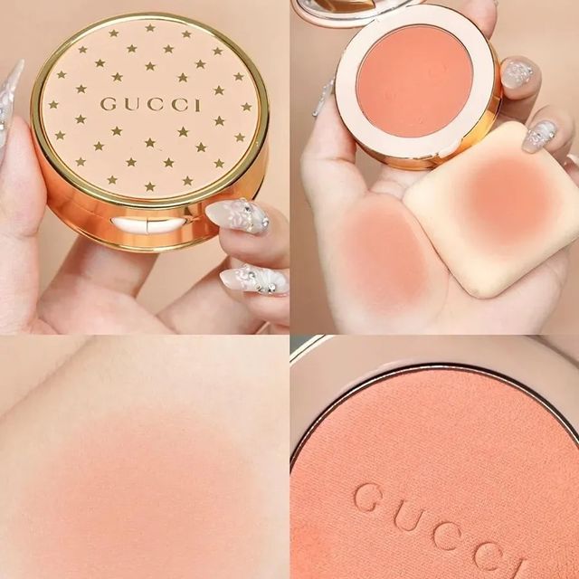Phấn M&aacute; Hồng Gucci Blush De Beat&eacute; Tone Tender Apricot 02
