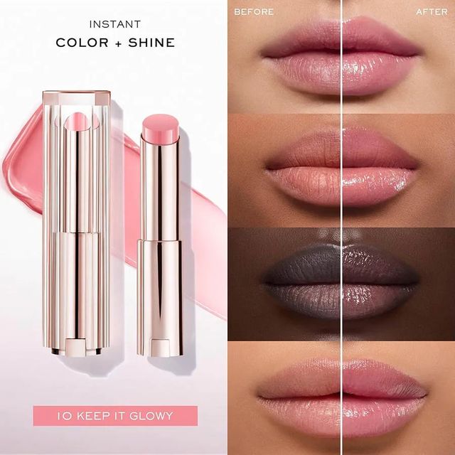 Son Dưỡng Lanc&ocirc;me Id&ocirc;le Lip Squalane Butterglow 10 Keep It Glowy