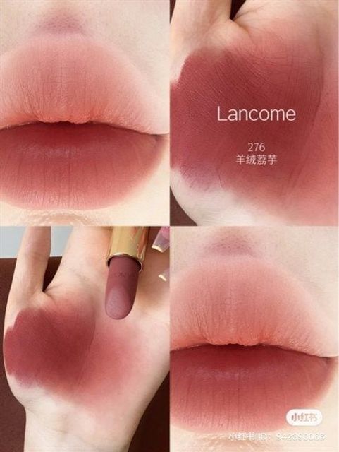 Son Lancome Timeless Appeal 276 M&agrave;u Hồng N&acirc;u